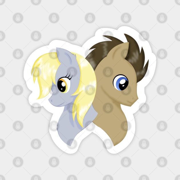 The Companion and the Doctor Sticker by schnln01